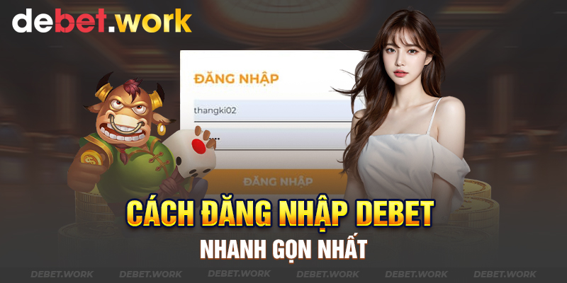 Cách đăng nhập Debet nhanh gọn nhất