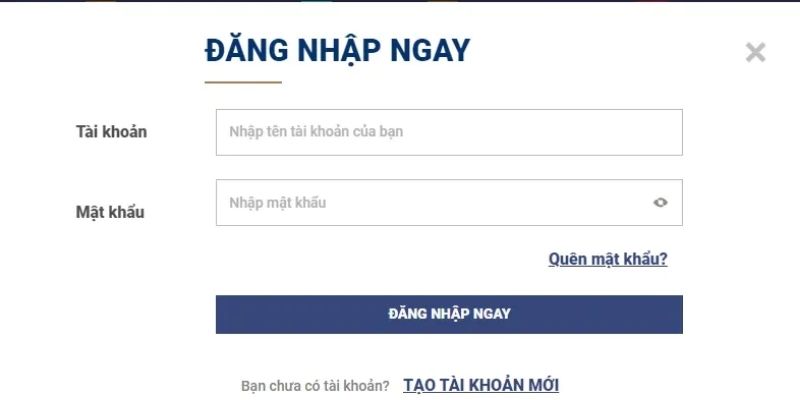 Đăng nhập - Quy trình siêu đơn giản cho tân thủ