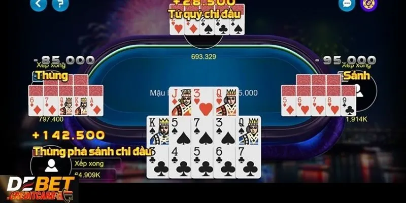 Hướng dẫn cách tính điểm chuẩn xác khi chơi bài Mậu Binh?